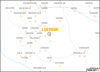 map of Luengue