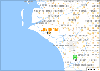 map of Lu-erh-men