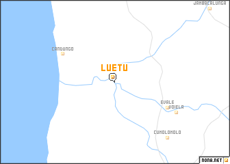 map of Luétu