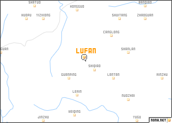 map of Lufan