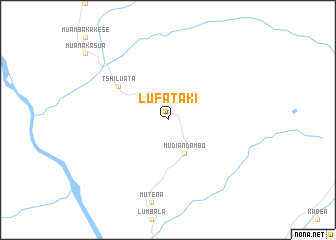 map of Lufataki