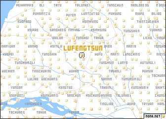 map of Lu-feng-ts\