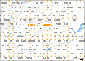 map of Lüffringhausen