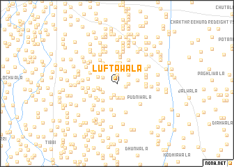 map of Luftawāla