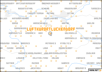 map of Luftkurort Lückendorf