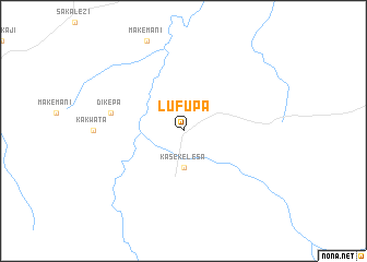 map of Lufupa