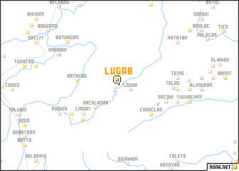 map of Lugab