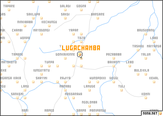 map of Luga Chamba