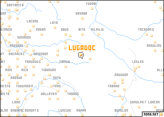 map of Lugadoc