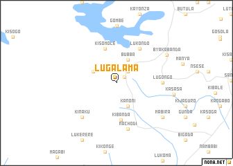 map of Lugalama