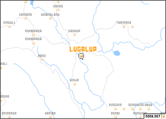 map of Lugalup