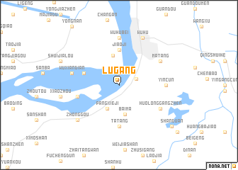 map of Lugang