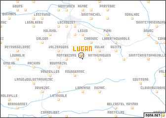 map of Lugan