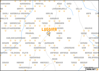 map of Lugdira