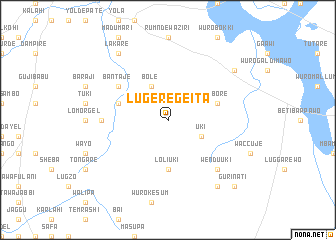 map of Lugere Geita