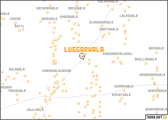map of Luggarwāla