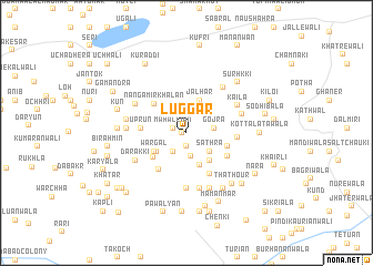 map of Luggar