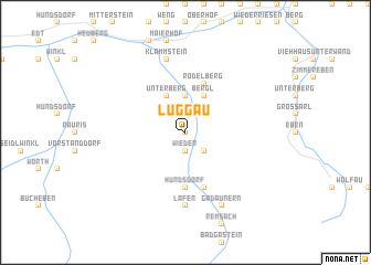 map of Luggau