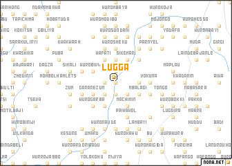 map of Lugga