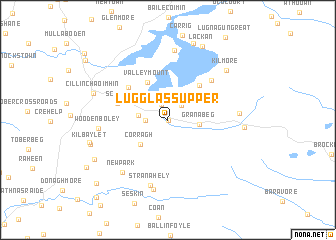 map of Lugglass Upper