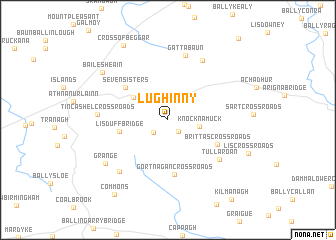 map of Lughinny