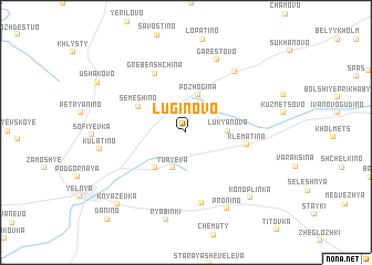 map of Luginovo