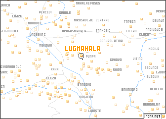 map of Lug-Mahala