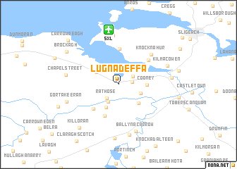 map of Lugnadeffa