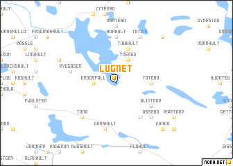 map of Lugnet