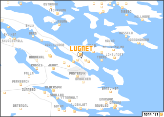 map of Lugnet