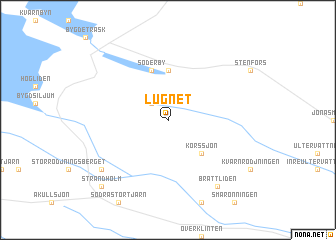 map of Lugnet
