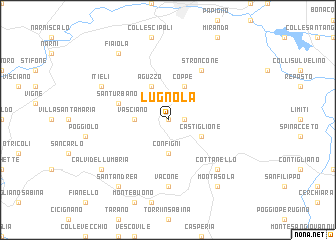 map of Lugnola