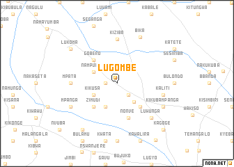 map of Lugombe