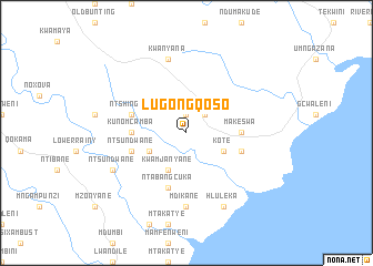 map of Lugongqoso