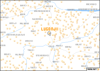 map of Lugonji°i