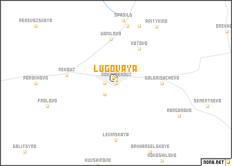 map of Lugovaya