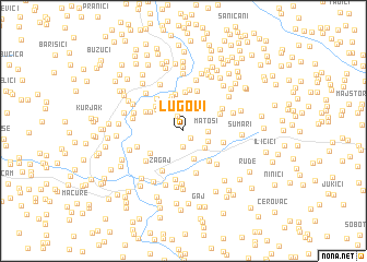 map of Lugovi