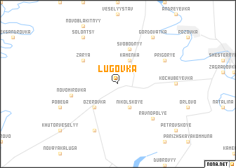 map of Lugovka