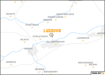 map of Lugovka