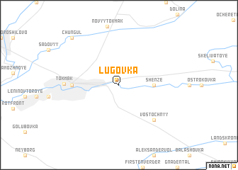 map of Lugovka