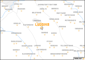 map of Lugovka