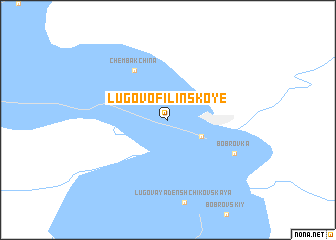 map of Lugovo-Filinskoye