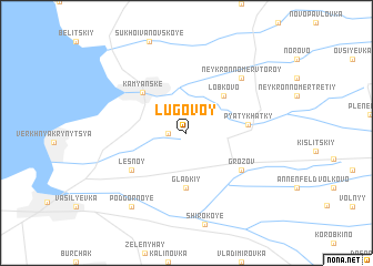 map of Lugovoy