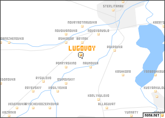 map of Lugovoy