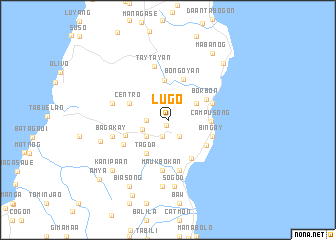 map of Lugo