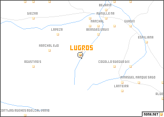 map of Lugros