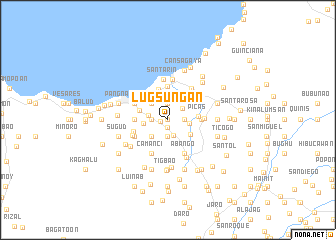 map of Lugsungan