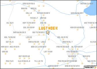 map of Lugthoek