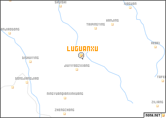 map of Luguanxu