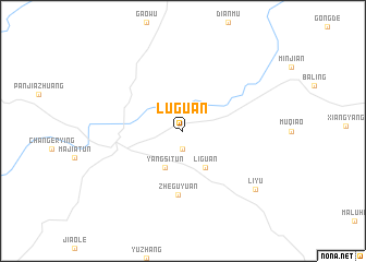 map of Luguan